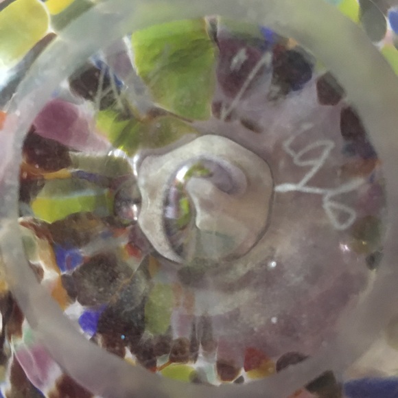 Arte Vargas pot vase. Hand blown glass. - Picture 3 of 4